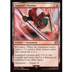 画像1: 【ENG】「侍」の刀/Samurai's Katana[MTG_FIN_0154_U]