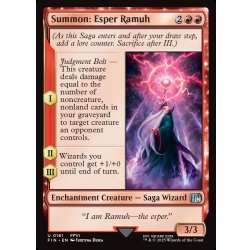 画像1: 【ENG】召喚：幻獣ラムウ/Summon: Esper Ramuh[MTG_FIN_0161_U]