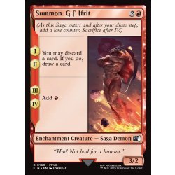 画像1: 【ENG】召喚：G.F.イフリート/Summon: G.F. Ifrit[MTG_FIN_0163_C]