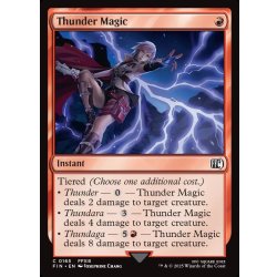 画像1: 【ENG】雷魔法/Thunder Magic[MTG_FIN_0165_C]