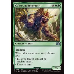 画像1: 【ENG】闘技場のベヒーモス/Coliseum Behemoth[MTG_FIN_0181_U]