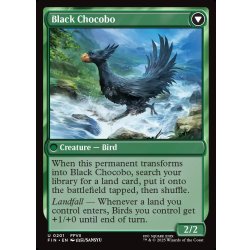画像2: 【ENG】サブクエスト：チョコボ育成/黒チョコボ/Sidequest: Raise a Chocobo/Black Chocobo[MTG_FIN_0201_U]