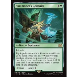 画像1: 【ENG】「召喚士」の魔道書/Summoner's Grimoire[MTG_FIN_0205_R]