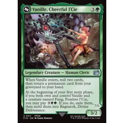 画像1: 【ENG】陽気なルシ、ヴァニラ/神聖なる救済者、ラグナロク/Vanille, Cheerful l'Cie/Ragnarok, Divine Deliverance(top)[MTG_FIN_0211_U]