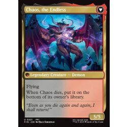 画像2: 【ENG】コーネリアの騎士、ガーランド/時を越えしカオス/Garland, Knight of Cornelia/Chaos, the Endless[MTG_FIN_0221_U]