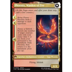 画像2: 【ENG】フェニックスのドミナント、ジョシュア/火の召喚獣、フェニックス/Joshua, Phoenix's Dominant/Phoenix, Warden of Fire[MTG_FIN_0229_R]