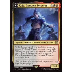 画像1: 【ENG】ジェノムの魔術師、クジャ/運命への反逆者、トランス・クジャ/Kuja, Genome Sorcerer/Trance Kuja, Fate Defied[MTG_FIN_0232_R]