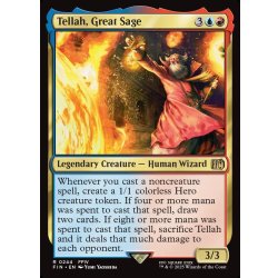画像1: 【ENG】大賢者、テラ/Tellah, Great Sage[MTG_FIN_0244_R]
