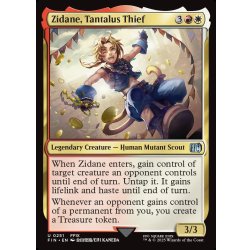 画像1: 【ENG】陽気な義賊、ジタン/Zidane, Tantalus Thief[MTG_FIN_0251_U]