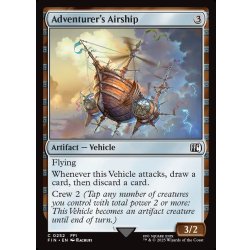 画像1: 【ENG】冒険者の飛空艇/Adventurer's Airship[MTG_FIN_0252_C]