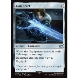 画像1: 【ENG】ライオンハート/Lion Heart[MTG_FIN_0261_U]