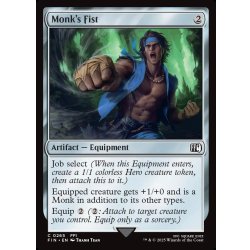 画像1: 【ENG】「モンク」の拳/Monk's Fist[MTG_FIN_0265_C]