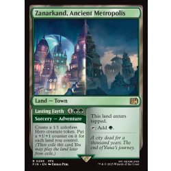 画像1: 【ENG】古の大都市、ザナルカンド/継承の祈り子/Zanarkand, Ancient Metropolis/Lasting Fayth[MTG_FIN_0293_R]