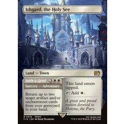 画像1: 【ENG】■ボーダーレス■山の都、イシュガルド/信仰と欺瞞/Ishgard, the Holy See/Faith & Grief[MTG_FIN_0310_R]