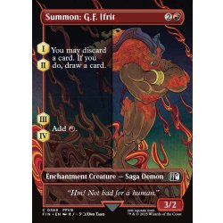 画像1: 【ENG】■ボーダーレス■召喚：G.F.イフリート/Summon: G.F. Ifrit[MTG_FIN_0369_C]