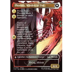 画像2: 【ENG】■ボーダーレス■フェニックスのドミナント、ジョシュア/火の召喚獣、フェニックス/Joshua, Phoenix's Dominant/Phoenix, Warden of Fire[MTG_FIN_0397_R]