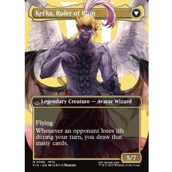 画像2: 【ENG】■ボーダーレス■人造魔導士、ケフカ/破壊の化身、ケフカ/Kefka, Court Mage/Kefka, Ruler of Ruin[MTG_FIN_0398_M]