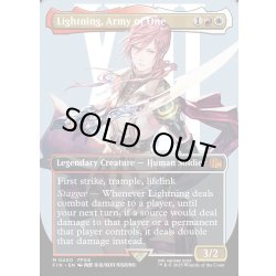 画像1: 【ENG】★Foil★■ボーダーレス■シーンドライブ、ライトニング/Lightning, Army of One[MTG_FIN_0400_M]