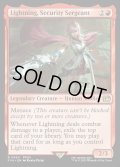 【ENG】刃向かう者、ライトニング/Lightning, Security Sergeant[MTG_FIN_0560_R]