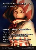 【ENG】ガーネット・ティル・アレクサンドロス17世/Garnet Til Alexandros 17th [MTG_FCA_0024_R]