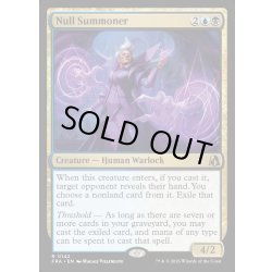 画像1: 【ENG】絶無の召喚士/Null Summoner[MTG_FRA_0142_R]