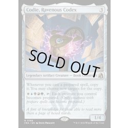 画像1: 【ENG】貪欲な写本、コーディ/Codie, Ravenous Codex[MTG_FRA_0168_R]