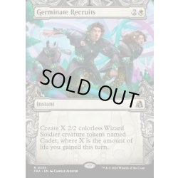 画像1: 【ENG】★Sculptor's Stronghold Card★芽吹く補充兵/Germinate Recruits[MTG_FRA_0334_R]