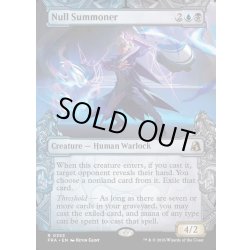 画像1: 【ENG】★Sculptor's Stronghold Card★絶無の召喚士/Null Summoner[MTG_FRA_0353_R]