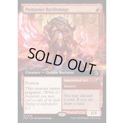 画像1: 【ENG】驕慢な戦闘魔道士/Pompous Battlemage[MTG_FRA_0428_R]