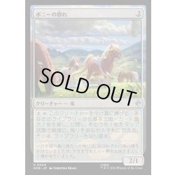 画像1: 【JPN】ポニーの群れ/Troop of Ponies[MTG_HOB_0003_U]