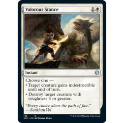 画像1: 【ENG】勇敢な姿勢/Valorous Stance[MTG_JMP_136U]