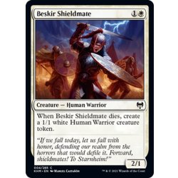 画像1: 【ENG】ベスキールの盾仲間/Beskir Shieldmate[MTG_KHM_004Ｃ]