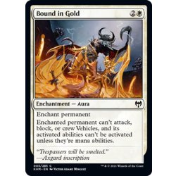 画像1: 【ENG】金への捕縛/Bound in Gold[MTG_KHM_005Ｃ]