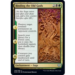画像1: 【ENG】古き神々への拘束/Binding the Old Gods[MTG_KHM_206Ｕ]