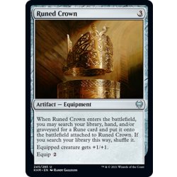 画像1: 【ENG】ルーンの冠/Runed Crown[MTG_KHM_245Ｕ]