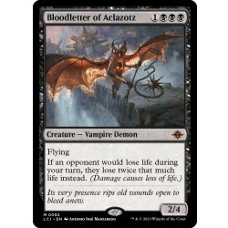 画像1: 【ENG】アクロゾズの放血者/Bloodletter of Aclazotz[MTG_LCI_092M]