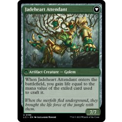 画像2: 【ENG】翡翠の種石/Jade Seedstones/翡翠心の従者/Jadeheart Attendant[MTG_LCI_195U]