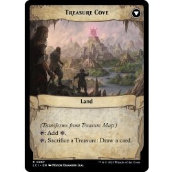 画像2: 【ENG】宝物の地図/Treasure Map/宝物の入り江/Treasure Cove[MTG_LCI_267R]