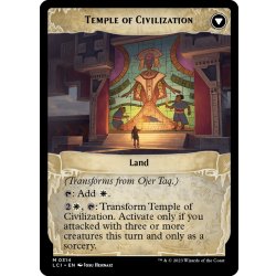 画像2: 【ENG】★Foil★最深の基盤、オヘル・タク/Ojer Taq, Deepest Foundation/文明の神殿/Temple of Civilization[MTG_LCI_314M]