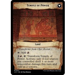 画像2: 【ENG】最深の力、オヘル・アショニル/Ojer Axonil, Deepest Might/力の神殿/Temple of Power[MTG_LCI_317M]