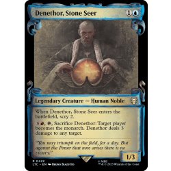 画像1: 【ENG】★Foil★石の予見者、デネソール/Denethor, Stone Seer[MTG_LTC_0422R]