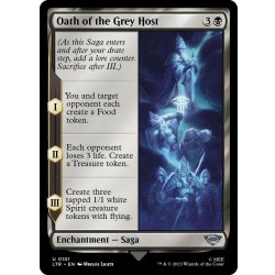 画像1: 【ENG】灰色の軍勢の誓言/Oath of the Grey Host[MTG_LTR_0101U]
