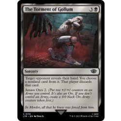 画像1: 【ENG】ゴラムへの拷問/The Torment of Gollum[MTG_LTR_0110C]