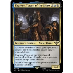 画像1: 【ENG】ホビット庄の圧制者、シャーキー/Sharkey, Tyrant of the Shire[MTG_LTR_0229R]