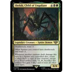 画像1: 【ENG】ウンゴリアントの末裔、シェロブ/Shelob, Child of Ungoliant[MTG_LTR_0230R]