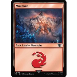 画像1: 【ENG】山/Mountain[MTG_LTR_0268L]
