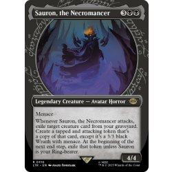 画像1: 【ENG】死人占い師、サウロン/Sauron, the Necromancer[MTG_LTR_0310R]