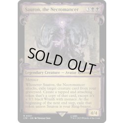 画像1: 【ENG】★Foil★死人占い師、サウロン/Sauron, the Necromancer[MTG_LTR_0557R]