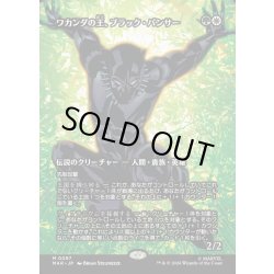画像1: 【JPN】ワカンダの王、ブラック・パンサー/Black Panther, Wakandan King[MTG_MAR_0087_M]