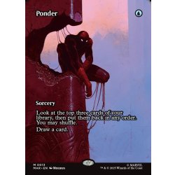 画像1: 【ENG】思案/Ponder[MTG_MAR_0013_M]